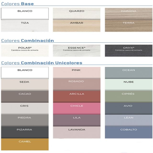 Cama compacta con cajones