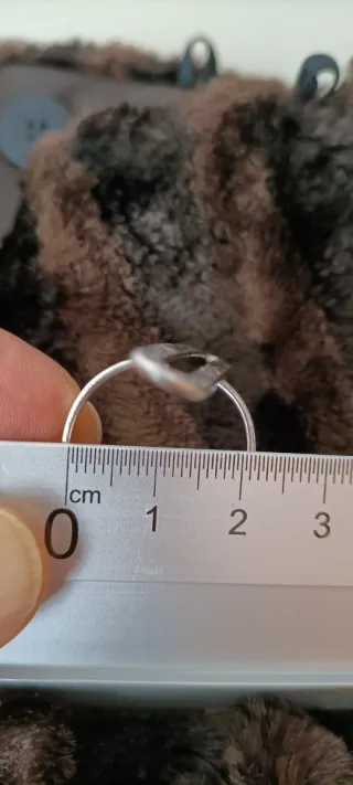 Anillo Plata Vintage. Artesanal