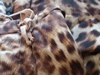 Chaqueta estampado leopardo mujer