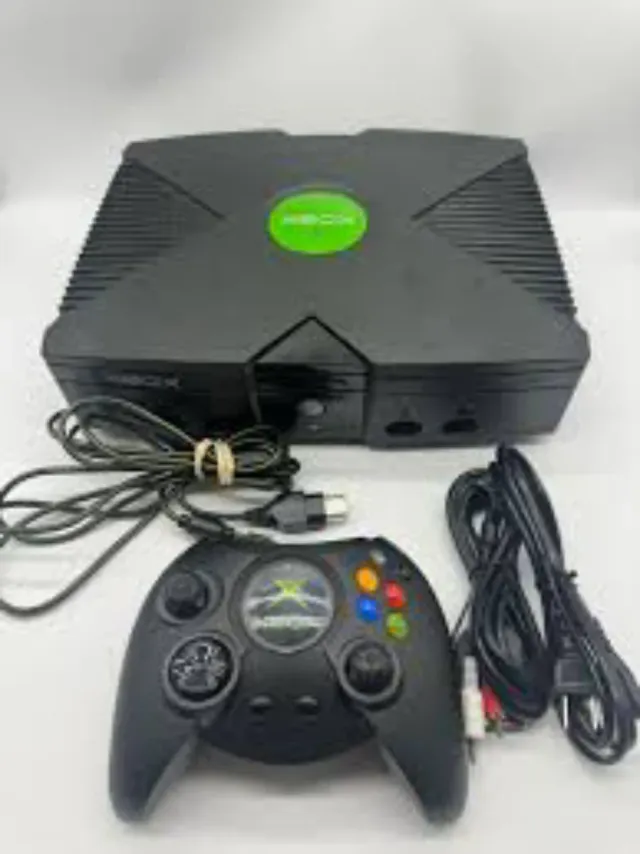 Xbox Microsoft Nera Controller Cavi