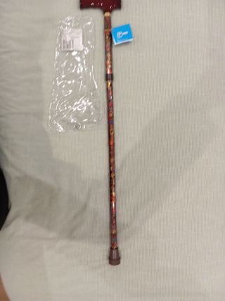 Bastón muletilla plegable