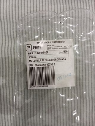 Bastón muletilla plegable