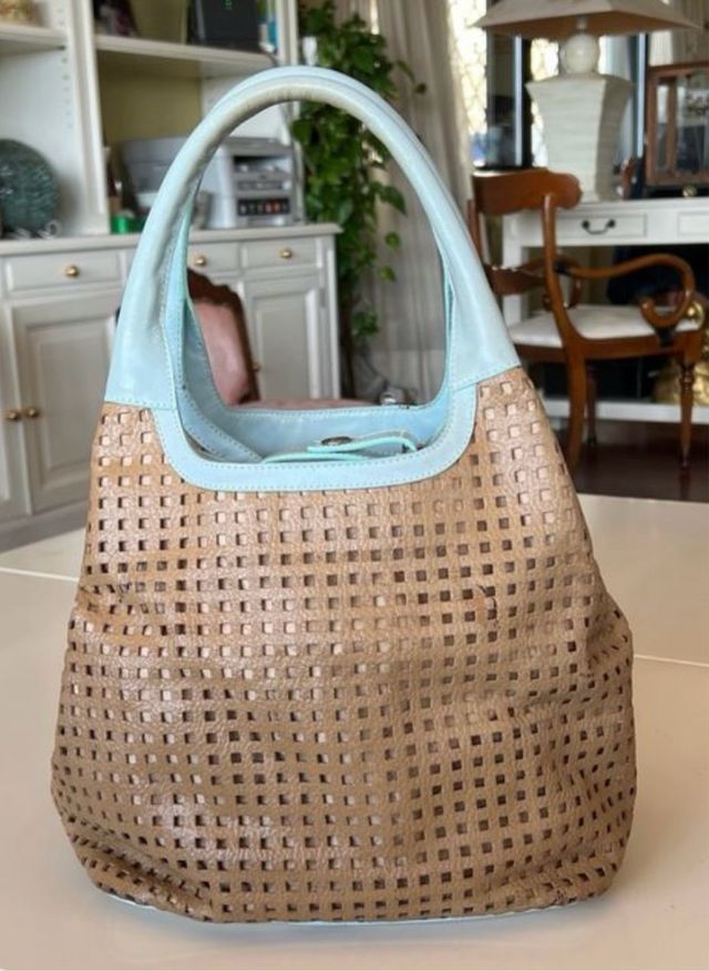 Bolso de hombro Tous beige