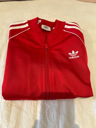 Chaqueta Adidas Roja Talla M.