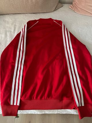 Chaqueta Adidas Roja Talla M.