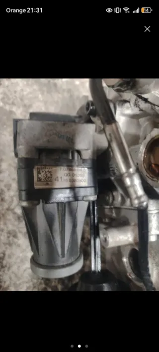 Cuerpo Mariposa Fiat 1. EGR