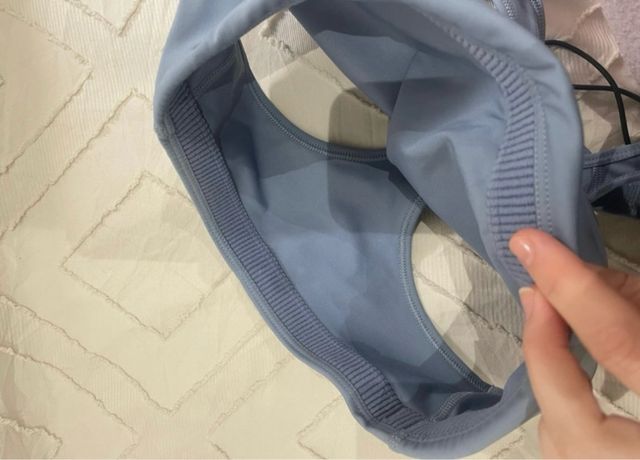 Top deportivo Nike azul