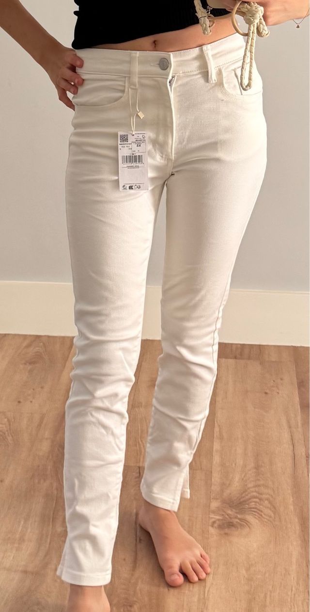 Calças skinny Mango XXS novas com etiqueta