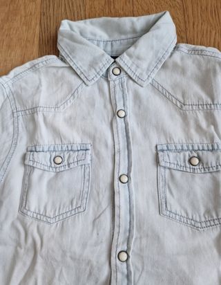 Fresca Camicia di Jeans bimba Kiabi 8 anni