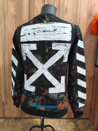 Felpa Off-White Seeing Things taglia M