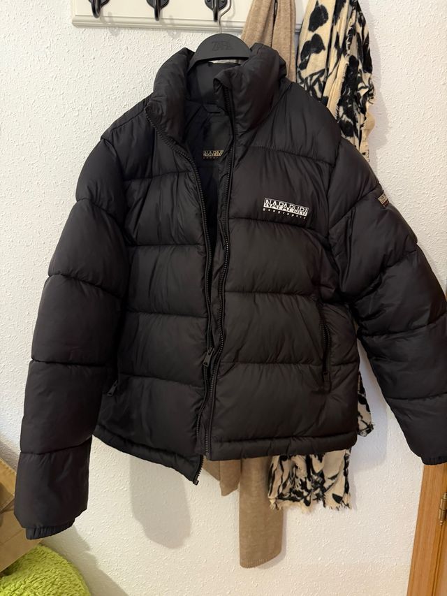 Parka Napapijri Negra Talla M Mujer