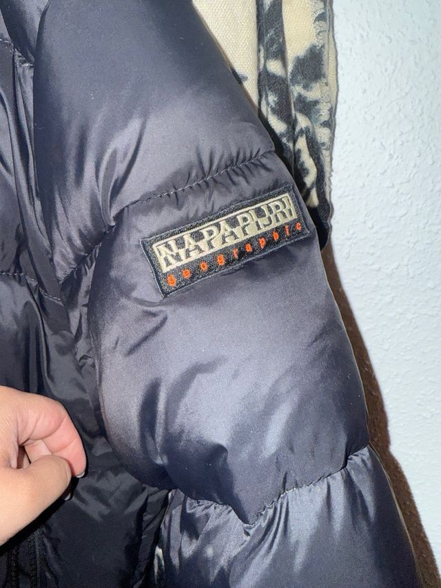 Parka Napapijri Negra Talla M Mujer