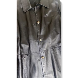 Giacca in pelle vintage Alta Moda Firenze donna