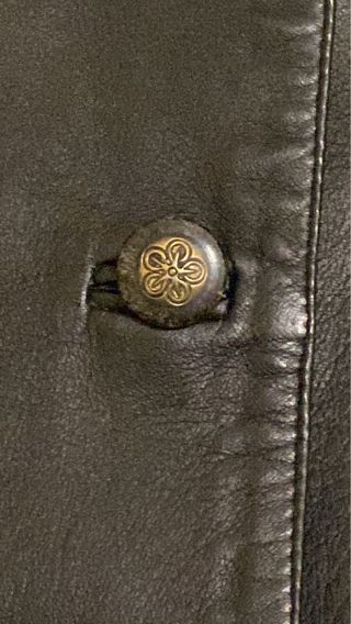 Giacca in pelle vintage Alta Moda Firenze donna