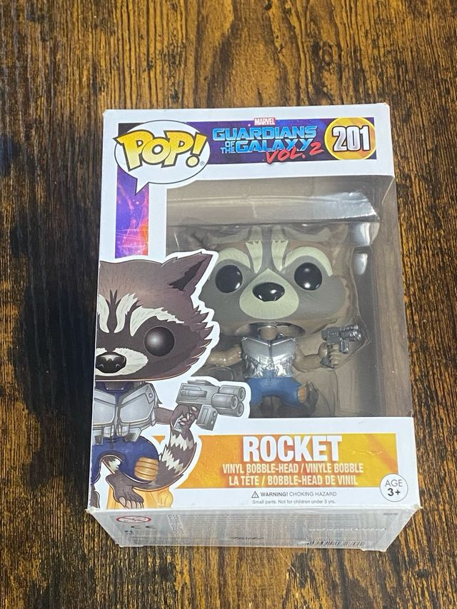 Funko Pop! Rocket – Guardians of Galaxy Vol.2 #201
