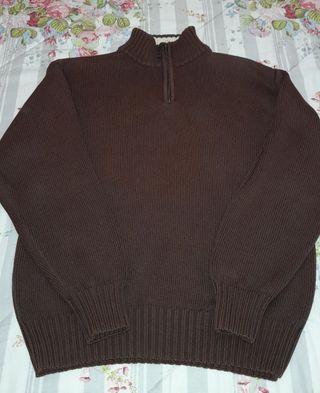 Suéter de algodón Easy Wear Hombre Talla L