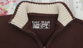 Suéter de algodón Easy Wear Hombre Talla L