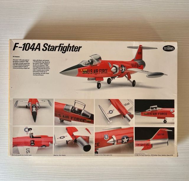 Maqueta Testors F-104A Starfighter 1:48