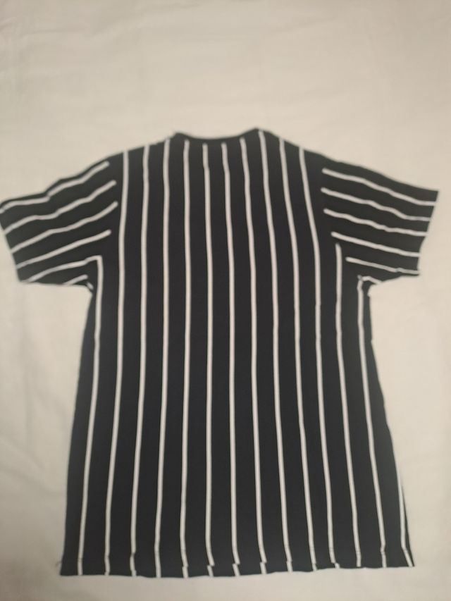 Camiseta rayas negra Venice Primark