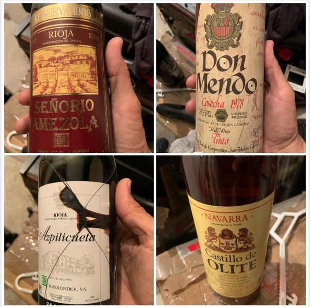 Lote Vinos Coleccionables - No Consumo