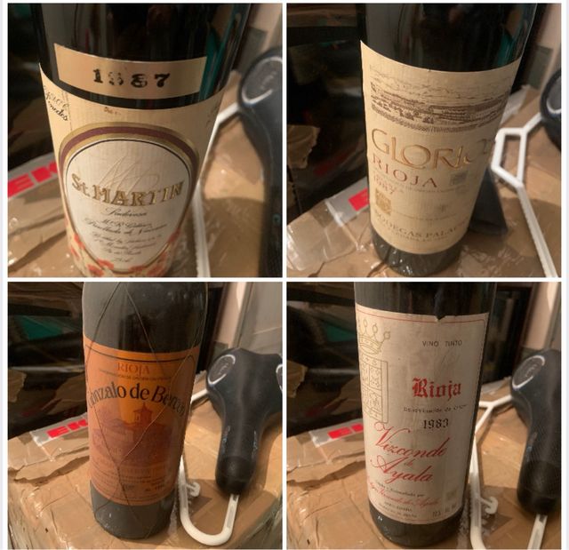 Lote Vinos Coleccionables - No Consumo