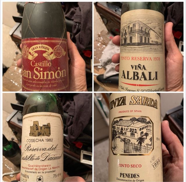 Lote Vinos Coleccionables - No Consumo