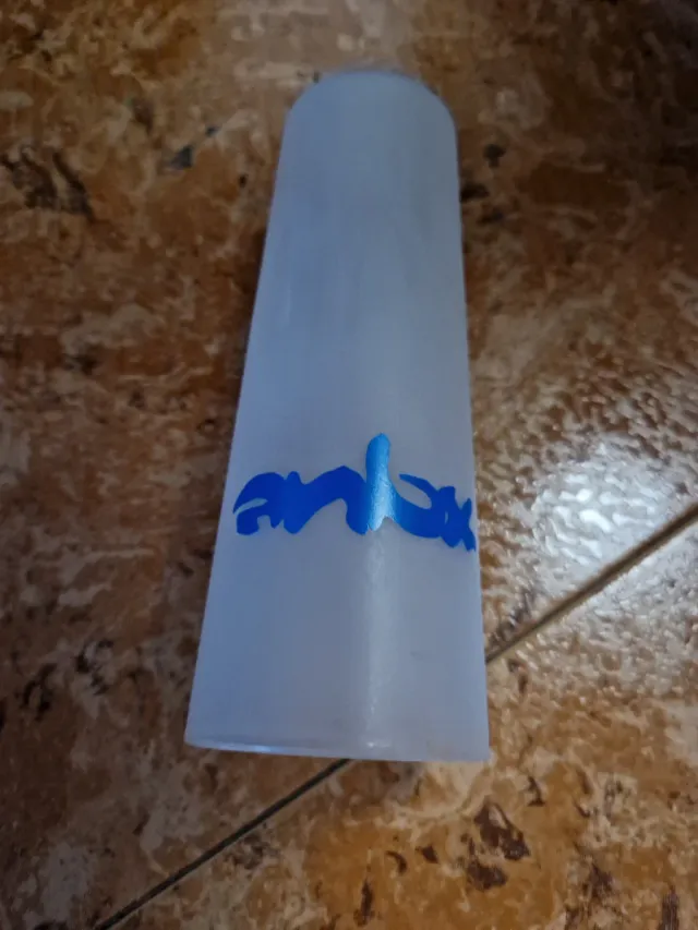 Vaso XQUE logo azul