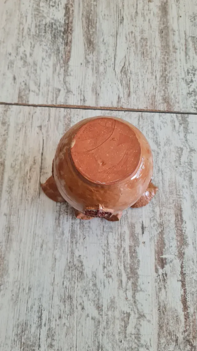 Porrón catalano in ceramica. 1981.