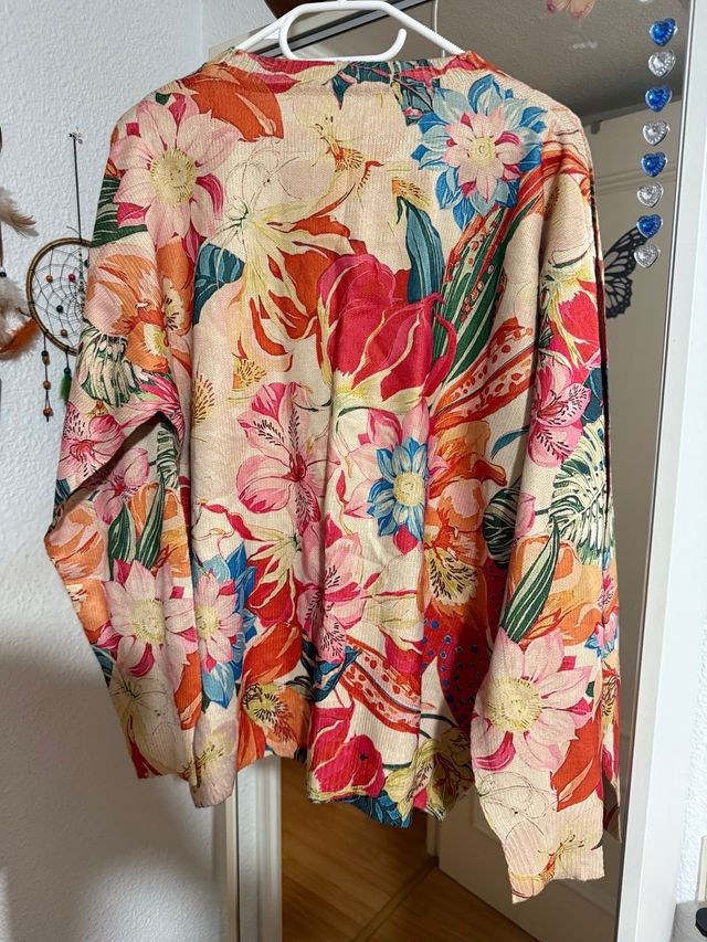 Jersey fino estampado floral