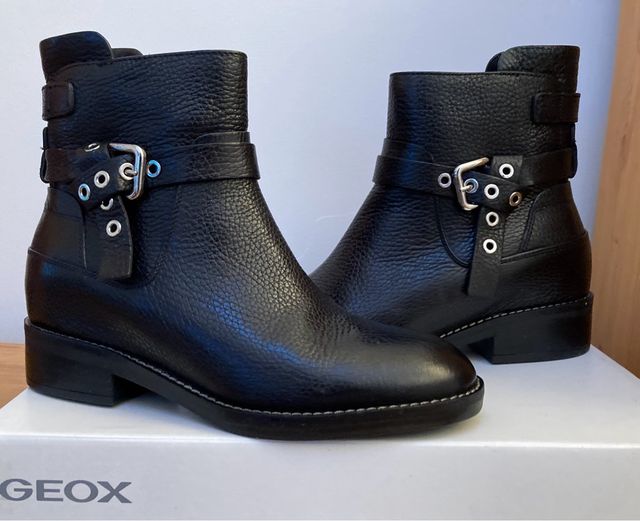 Botines Geox de piel, sin estrenar - Talla 37