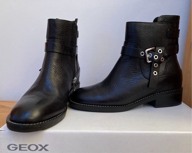 Botines Geox de piel, sin estrenar - Talla 37
