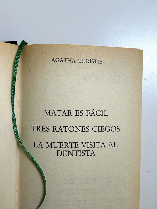 Matar es fácil ; Tres ratones ciegos ; La muert...