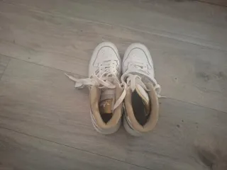 Adidas Forum Blancas y Doradas Talla 37.5