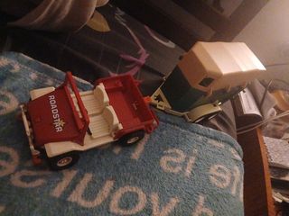 Jeep y remolque caballos Playmobil