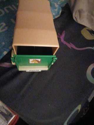 Jeep y remolque caballos Playmobil