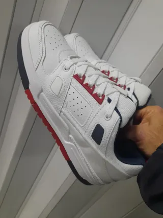 Scarpe Jon Way N43 Bianco Rosso