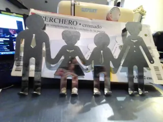 Appendiabiti da parete senza trapano