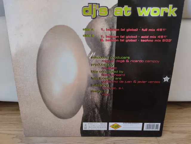 Vinilo DJ's at Work - Balloon (El Globo)