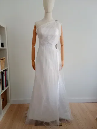 Vestido de Novia de inspiración griega