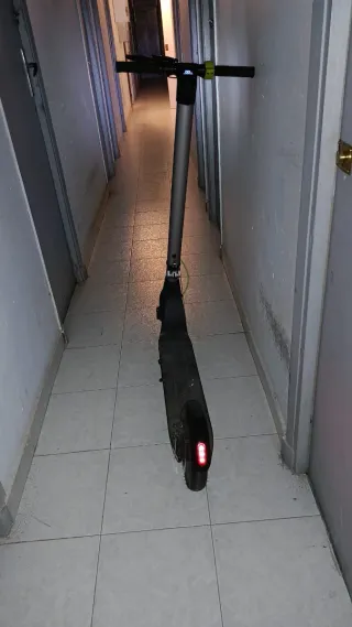 Patinete eléctrico gris