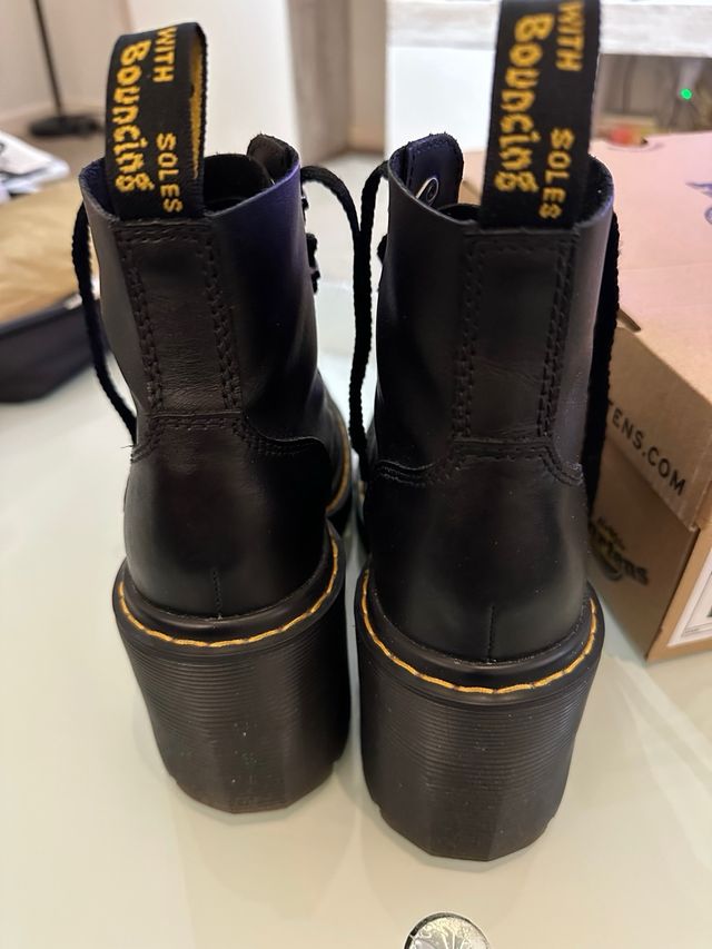 Botas Dr. Martens Jesy tacón negras talla 37