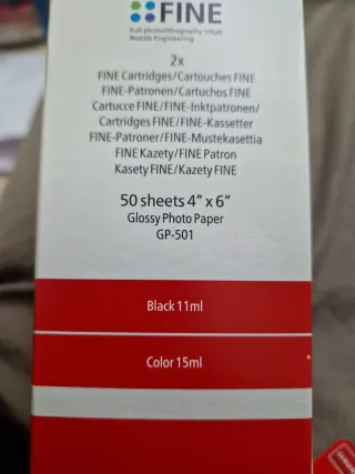 Canon 540L 541XL + 50 fogli carta fotografica