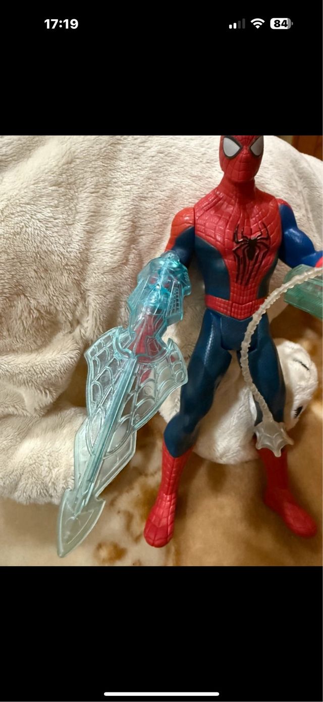 Muñeco Spiderman con accesorios