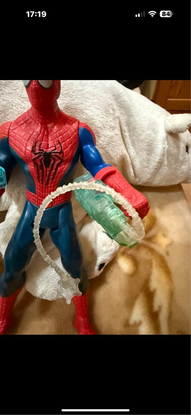 Muñeco Spiderman con accesorios