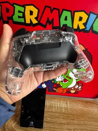 Mando transparente Nintendo Switch Inalámbrico