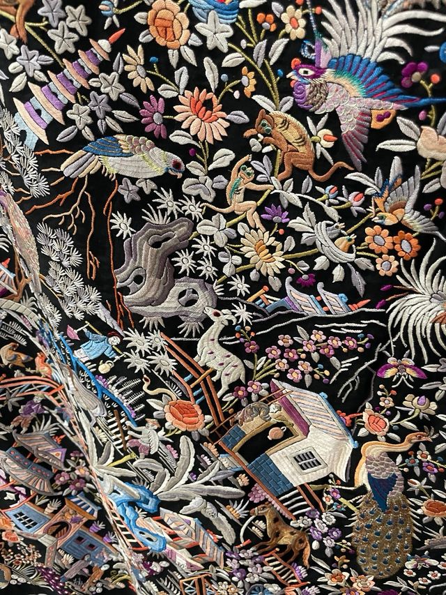 Mantón de Manila Cantonés Multicolor