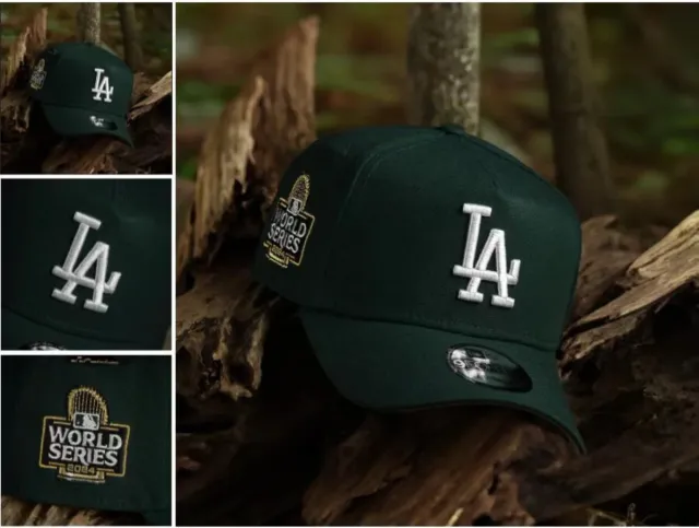 Gorra Los Ángeles Dodgers World Series Verde