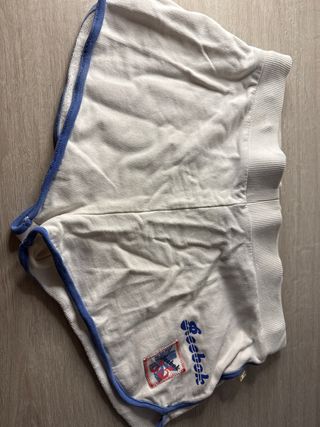 Pantalón corto vintage Reebok blanco