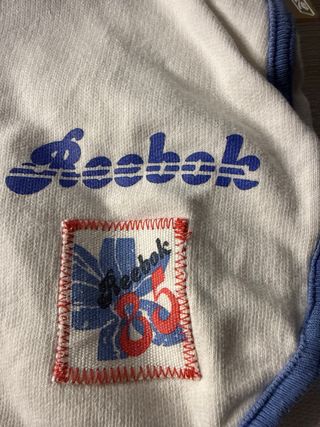 Pantalón corto vintage Reebok blanco