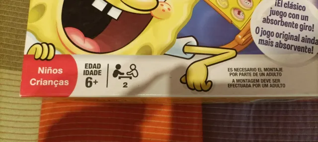 Juego Conecta 4 Bob Esponja